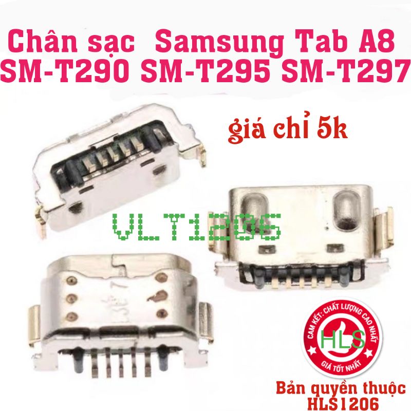 Chân sạc samsung Tab A T295