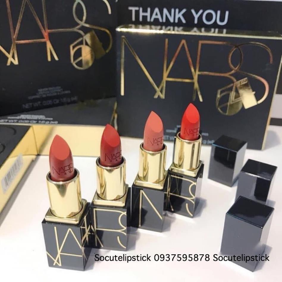 Set son NARS mini 4 màu Never Enough Lipstick Coffret