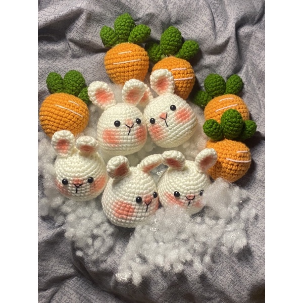 móc khoá thỏ cà rốt cutee