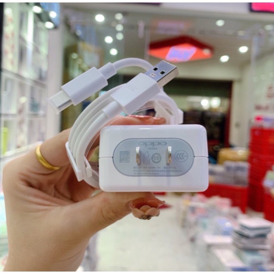 Sạc Oppo, Realme 4A zin, Bộ sạc Vooc, sạc nhanh 20w chính hãng