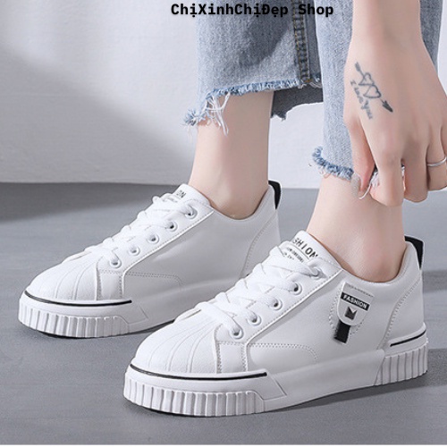 Giày Sneaker nữ giá rẻ giày thể thao thời trang nữ [Bảo hành 1 đổi 1]