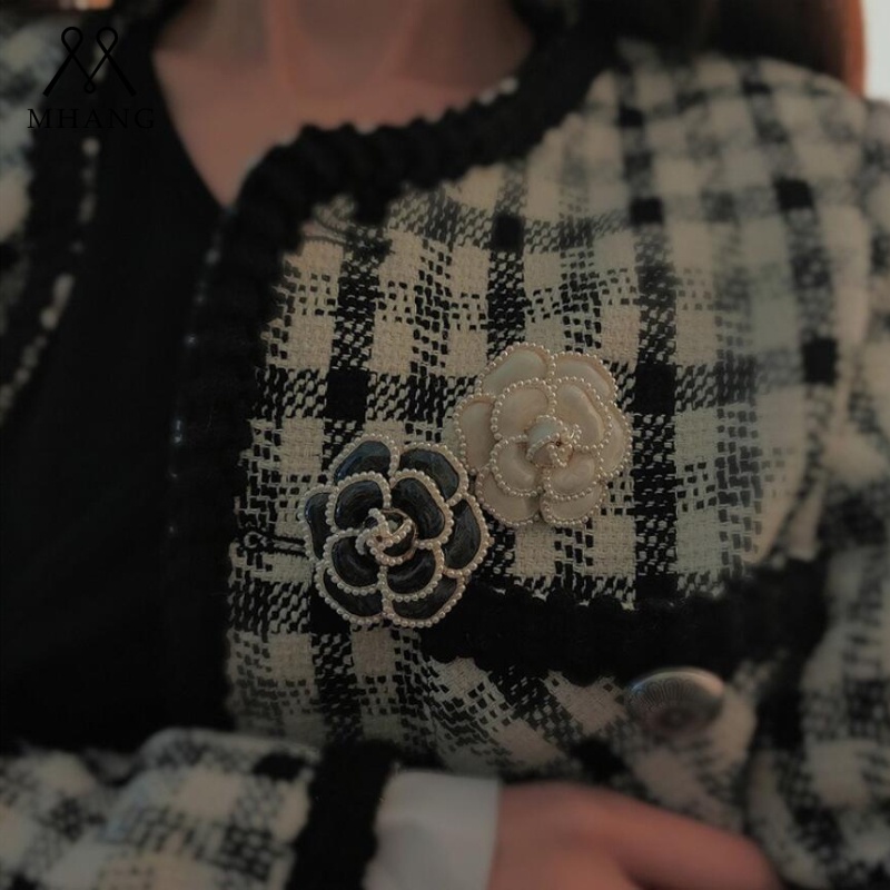 Ghim Cài Áo Hình Hoa Đính Ngọc Trai Nhân Tạo Thời Trang