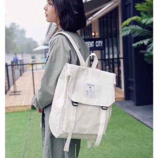 Balo ulzzang to youth vải đẹp nhiều ngăn đi học