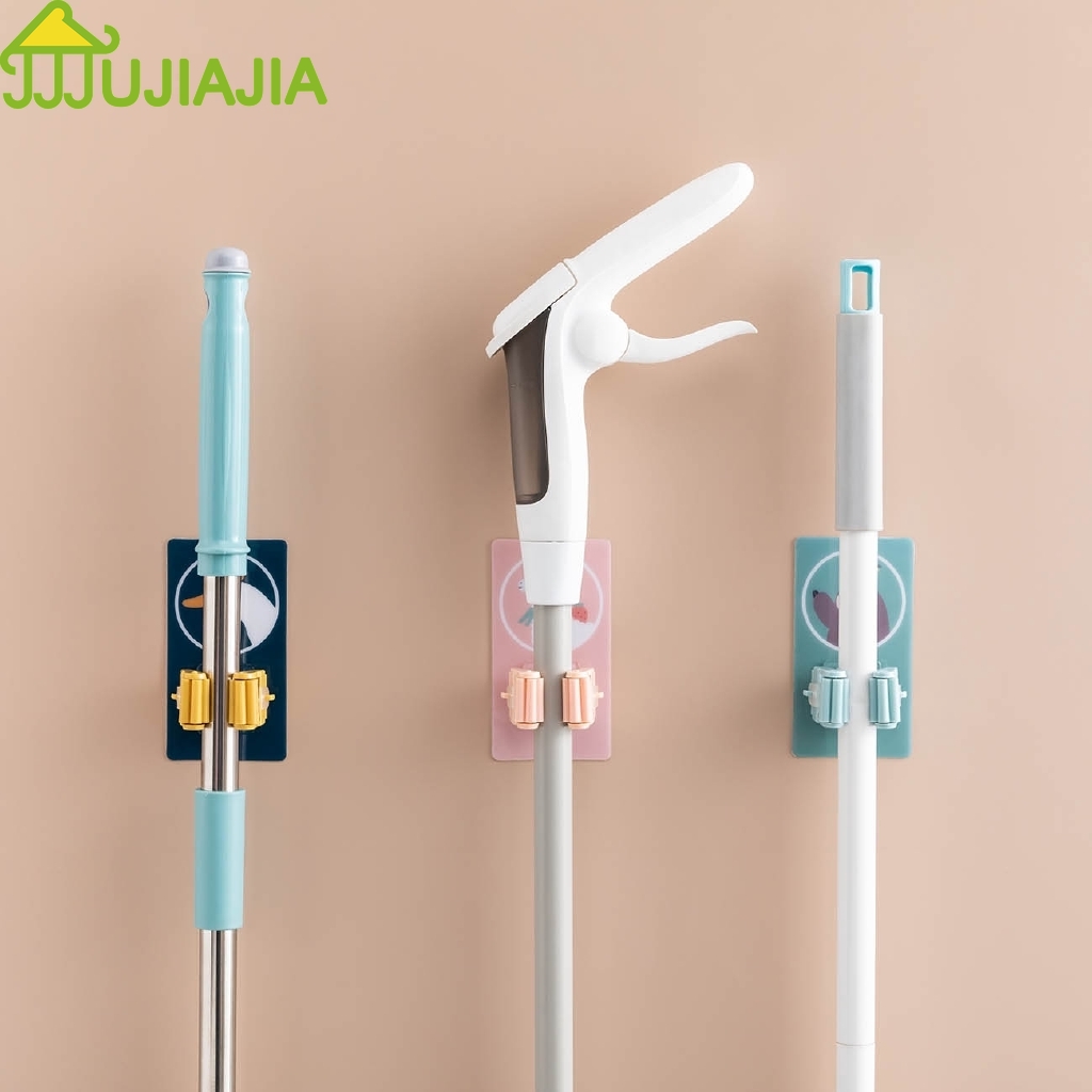 Móc Treo Cây Lau Nhà JUJIAJIA Gắn Tường Phong Cách Nhật Bản