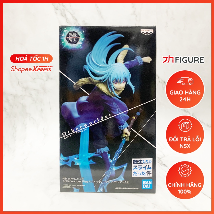 Mô Hình Chính Hãng Anime Tensura Chuyển sinh thành Slime, Rimuru Tempest, Otherworlder Plus, Bandai Spirits ko