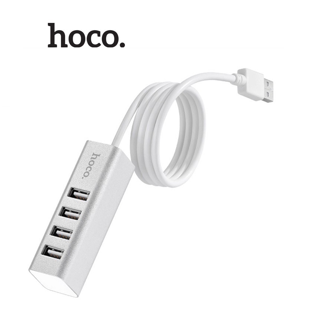 Hub Usb 💎Chính Hãng💎 Bộ Hub 4 cổng USB Hoco HB1 Chính Hãng - Bảo hành 12 tháng
