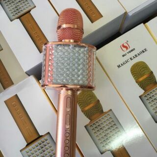 Micro Karaoke Bluetooth YS Có Led Kèm Loa