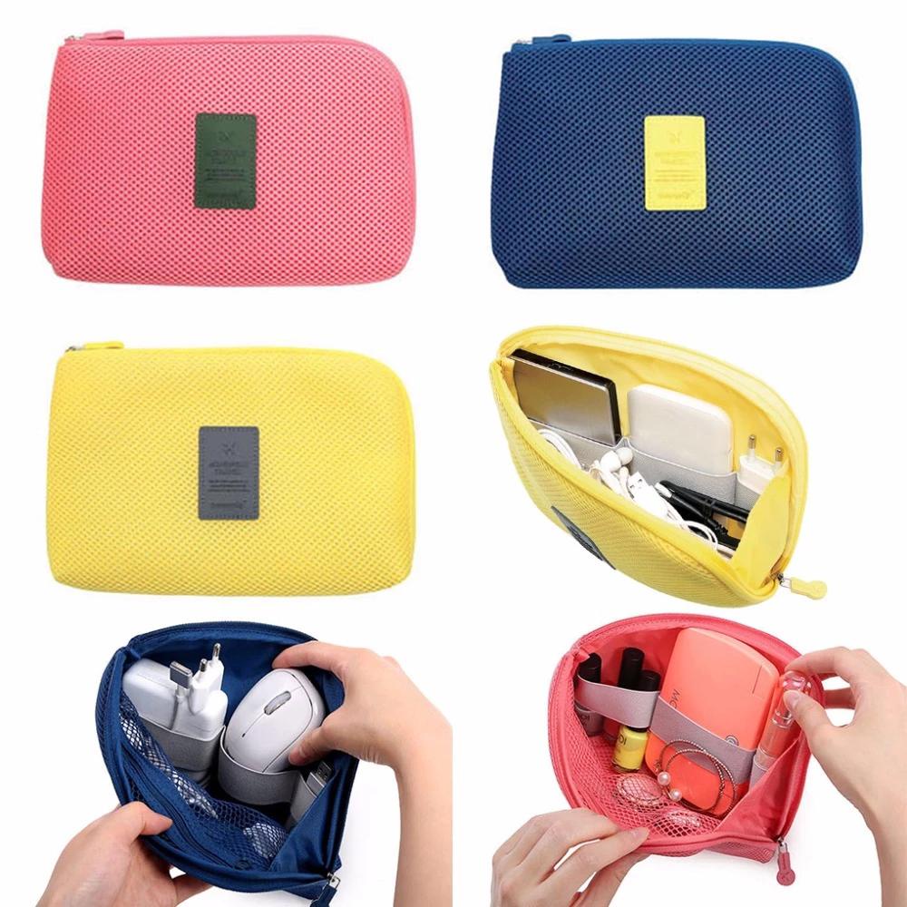 TAYLOR1 Túi Lưới Đựng Dây Cáp / Tai Nghe Tiện Dụng