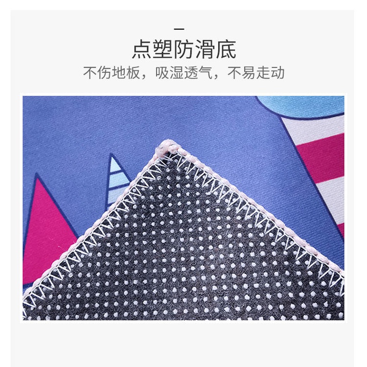 Thảm lót sàn hình đường ray xe hơi hoạt hình dễ thương cho bé