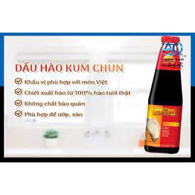 DẦU HÀO LEE KUM KEE 510G - KUM CHUN OYSTER SAUCE XÀO NẤU SIÊU NGON