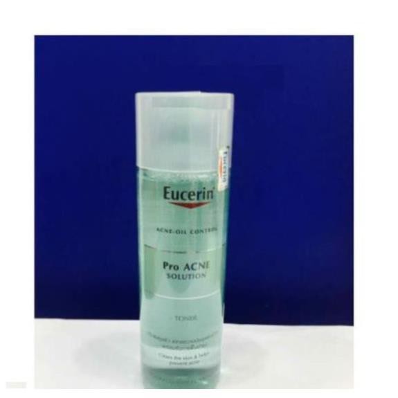 ✅[CHÍNH HÃNG] Toner Eucerin Pro Acne Solution Toner cho Da Mụn - Nước Hoa Hồng Eucerin Proacne Cân Bằng Da Dầu Mụn 200ml