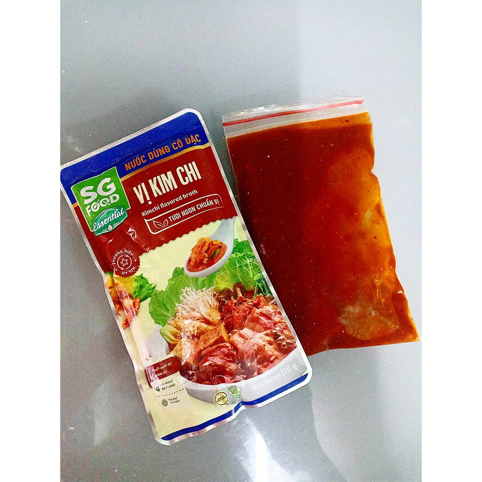 (HCM) Set Lẩu Bò Kim Chi (2-3 người ăn)