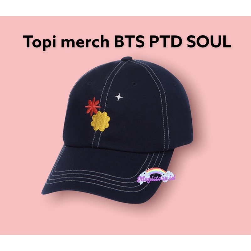 Mũ PTD Permiss TO DANCE BTS BANGTAN (Xanh Nước Biển)