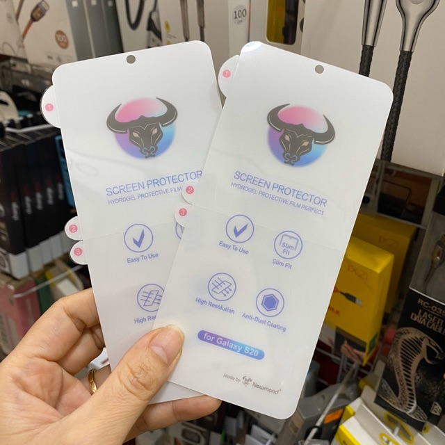 Miếng Dán PPF Mặt Trước Cho Samsung Galaxy S20, S20 Plus, S20 Ultra. Dán Màn Hình Samsung