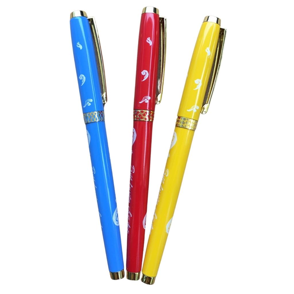 Bút máy deli Q897 - Bút luyện viết chữ đẹp - Bút mực ( Sẵn ngòi mài thanh đậm )