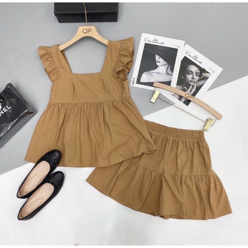 Bộ đũi cánh tiên babbydoll 2 màu | BigBuy360 - bigbuy360.vn