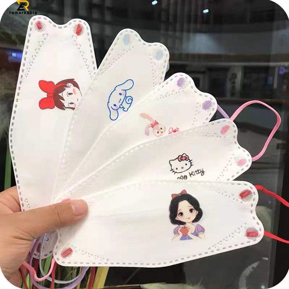Mặt Mặt Nạ cho Người Lớn 10PCS 3PLY Phim Hoạt Hình Miệng Mặt Nạ Dùng Một Lần với Thiết Kế 【New】
