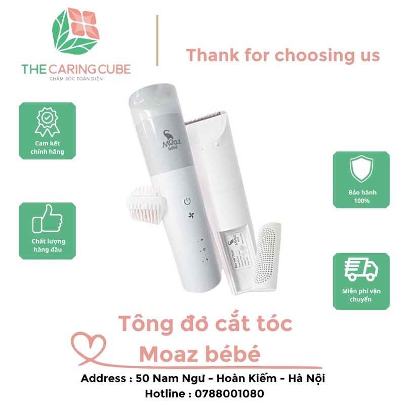 TÔNG ĐƠ CẮT TÓC CÓ TÍNH NĂNG HÚT TÓC MOAZ