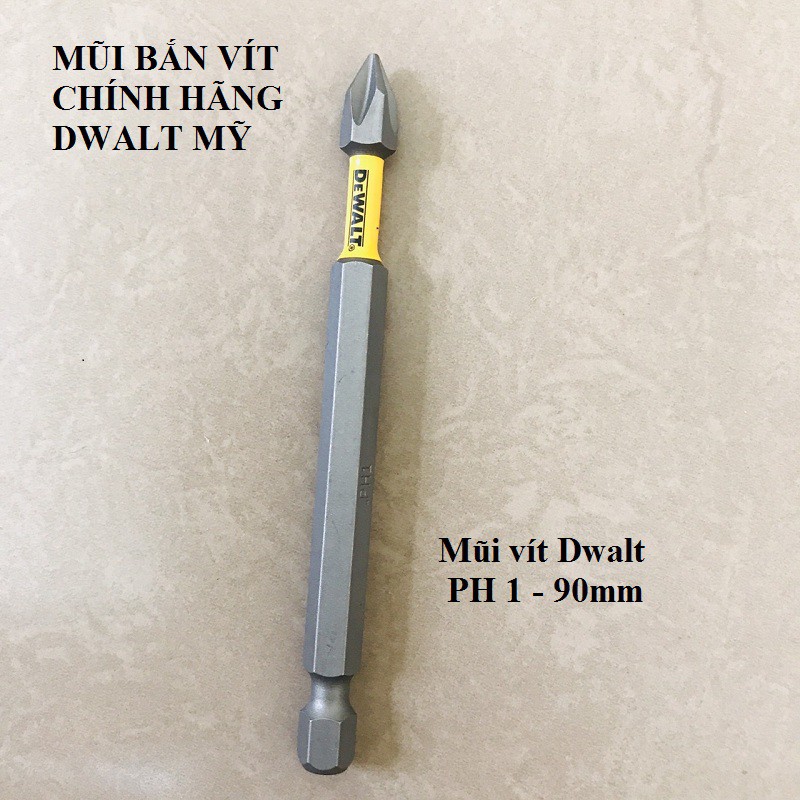 Mũi Vít DeWalt PH1 - 90mm