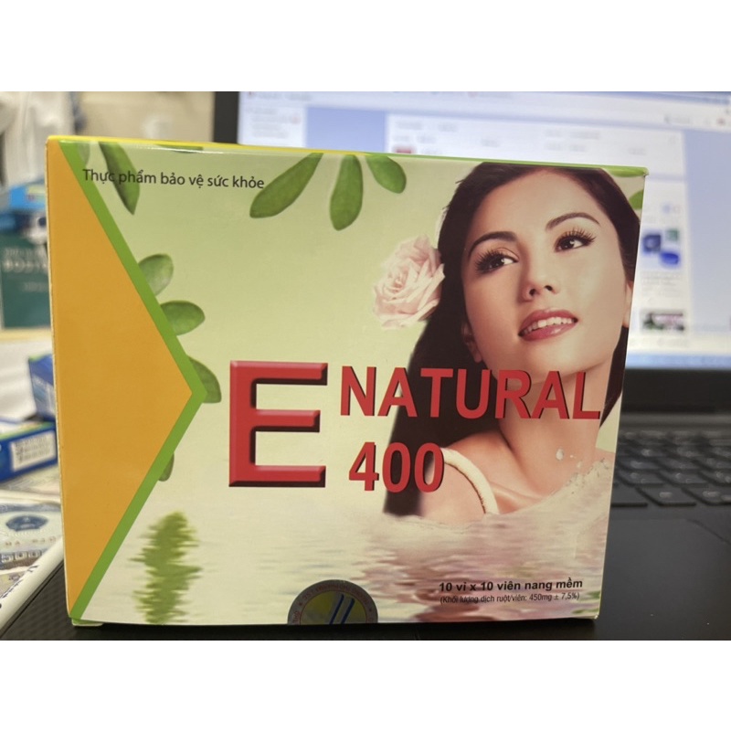 Viên uống Vitamin E 400 Natural