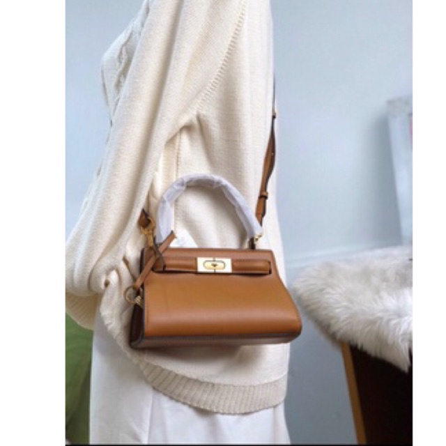 túi tory burch nâu xuất xịn