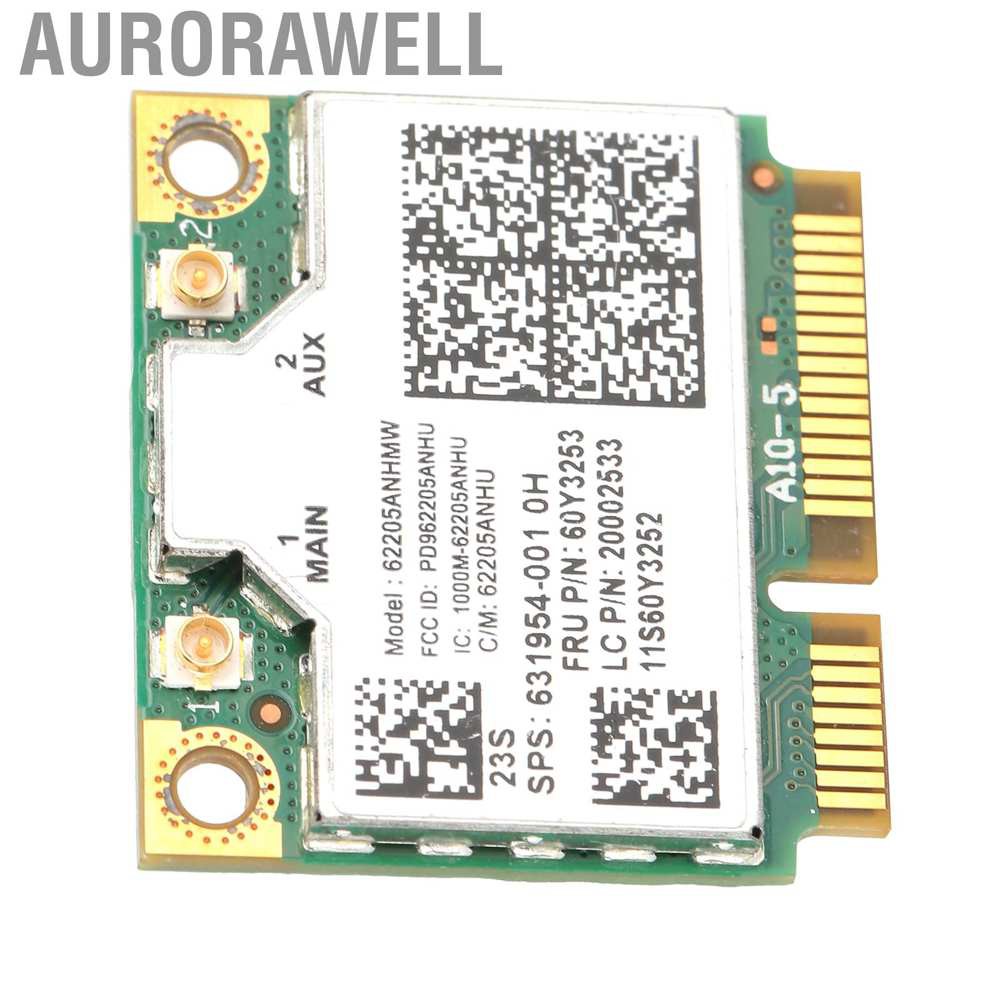 Card Mạng Không Dây Mini Aurorawell 6205an 60y3253 300mbps 5g Wifi Cho Lenovo Thinkpad