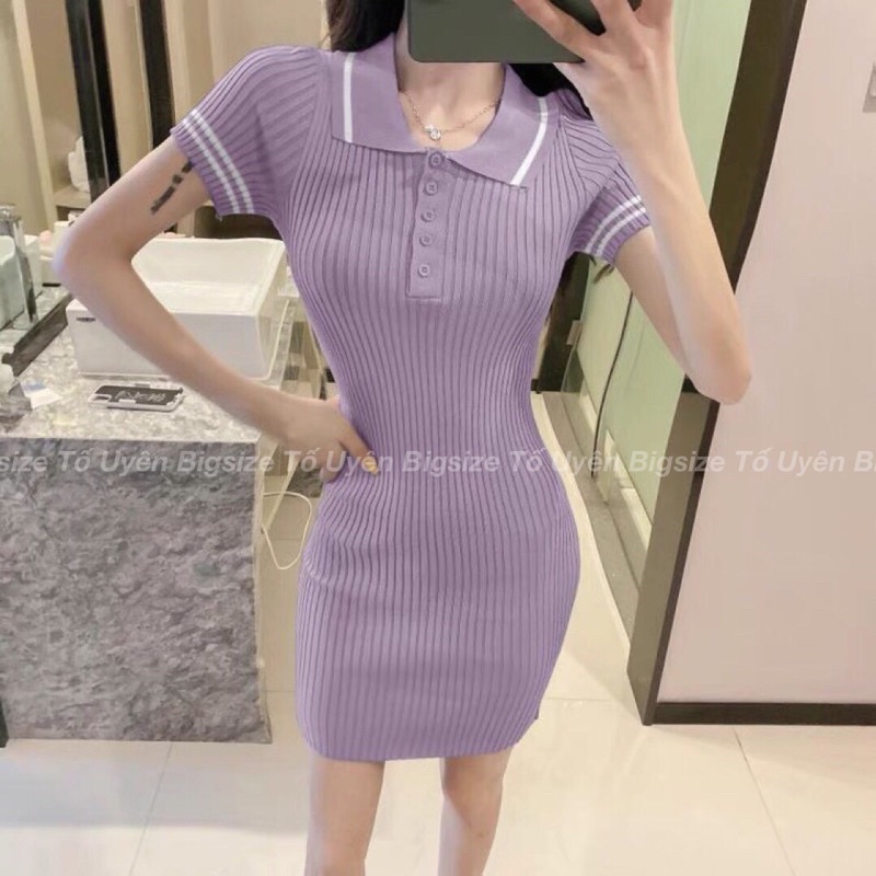 (Bigsize 50-75kg) Váy Body Cổ Đức khUy cÀi viỀn Trắng QCCC | BigBuy360 - bigbuy360.vn
