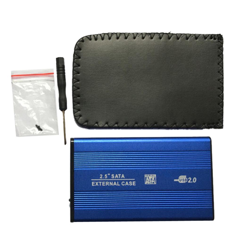 🌟Chất lượng cao nhất🍁2.5 Inch USB 2.0 SATA External Mobile Hard Disk Box Aluminum Alloy Shell
