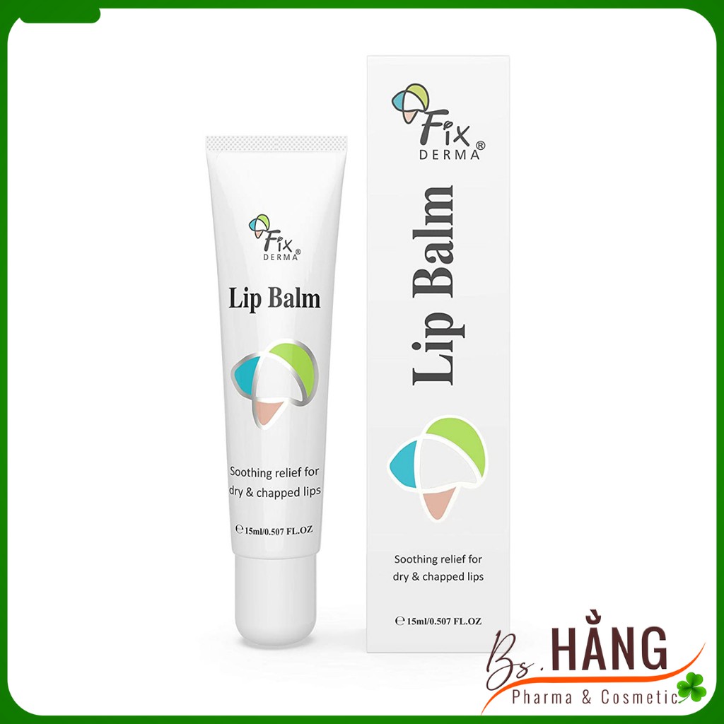 ✅[Chính Hãng] Son Dưỡng Mềm Môi Fixderma Lip Balm (15ml)