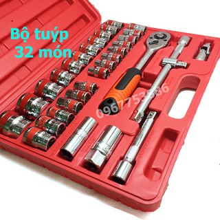 bộ khẩu 1/2 inch 32 chi tiết