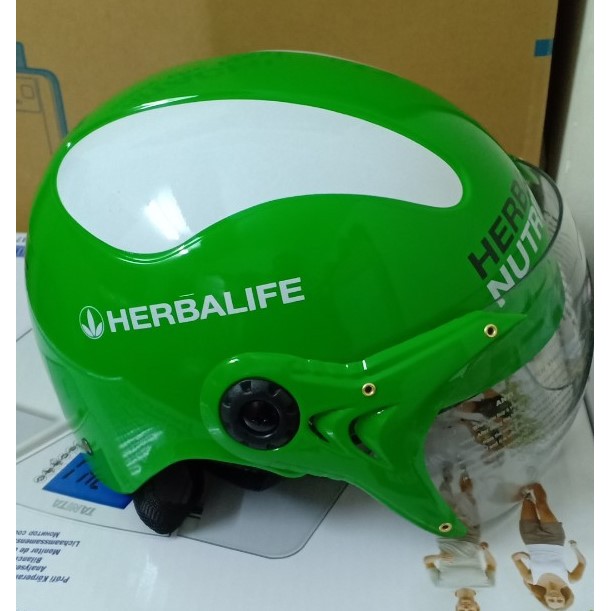 Mũ bảo hiểm có kính chắn herbalite