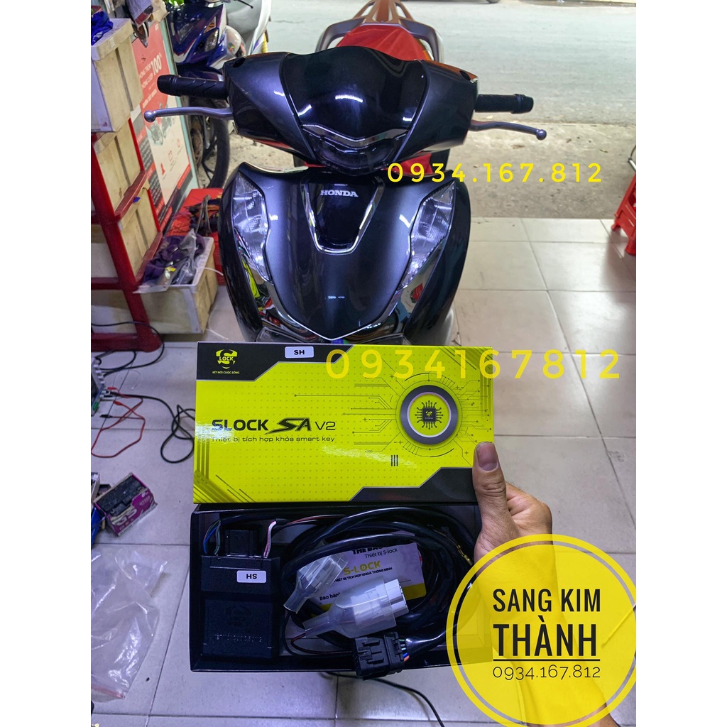 Thiết Bị Nâng Cấp Chống Cướp 2m Xe HONDA SH 125i/150i 2022 2023 2024 Cao Cấp