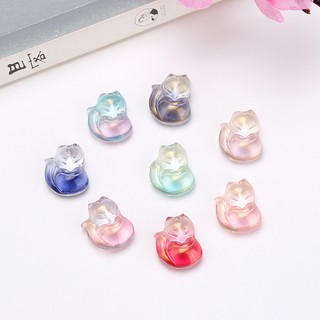 (Phần 1)  2 Bé HỒ LY Thủy Tinh 14x18mm (đọc mô tả sản phẩm)