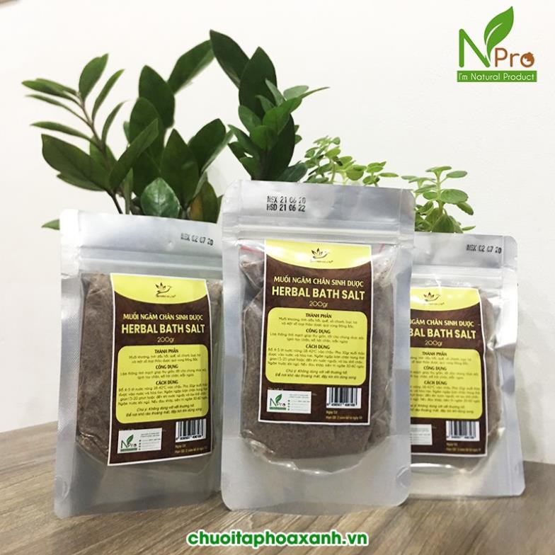 [ FREESHIP ] Npro - Muối ngâm chân thảo dược 200 gr