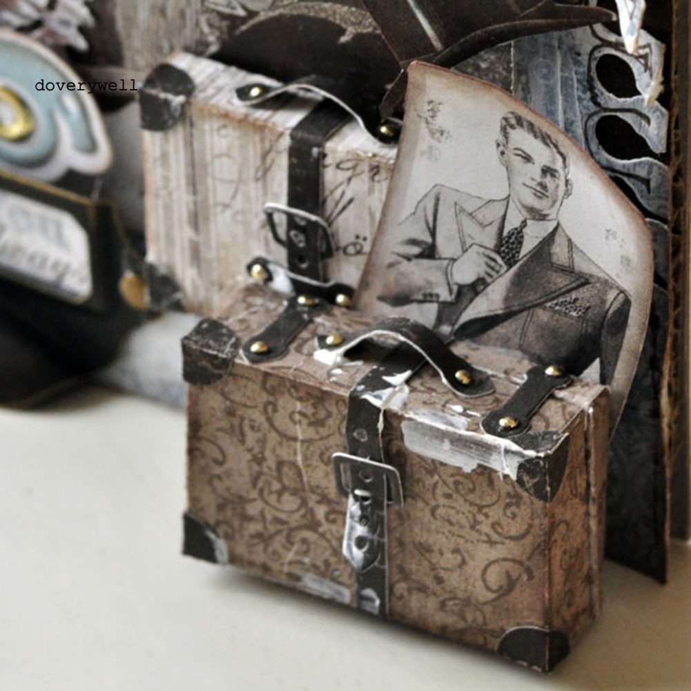 Khuôn Cắt Giấy Kim Loại Hình Vali Xinh Xắn