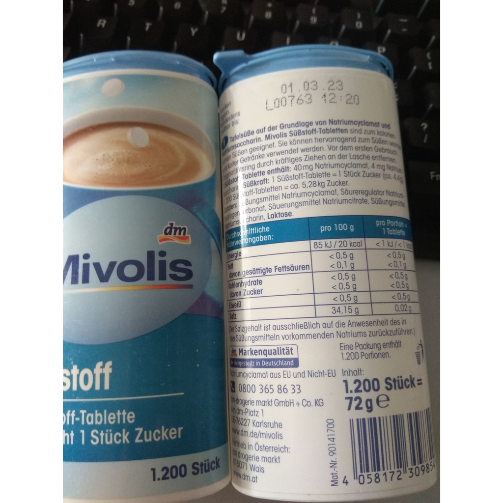 [Hàng Đức] Đường ăn kiêng Mivolis hộp 1200v | BigBuy360 - bigbuy360.vn