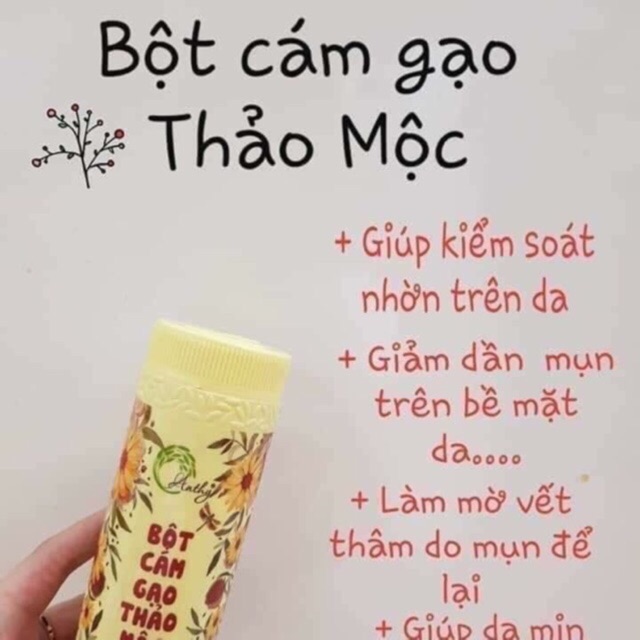 Bột cám gạo thảo mộc anthy