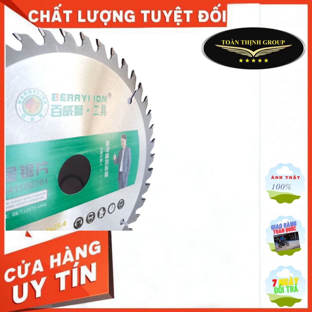 Lưỡi Cưa Gỗ Hợp Kim Hiệu BERRYLION , Kích Cỡ 110mm Và 180mm - Chất Liệu Thép Cao Cấp - Siêu Bền