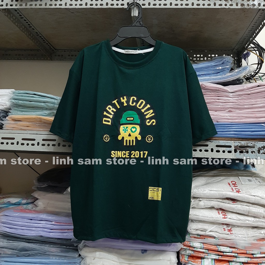 Áo thun in tay lỡ nữ freesize phông form rộng dáng Unisex - Ulzzang mặc cặp, nhóm, lớp chữ COIN ĐẦU LÂU | BigBuy360 - bigbuy360.vn