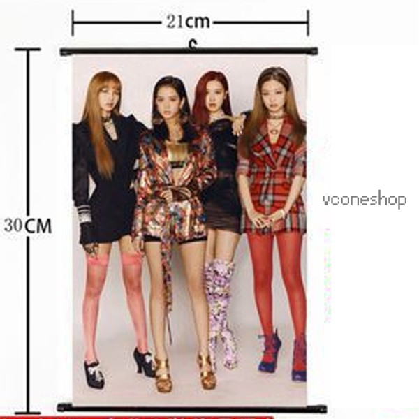 Poster Black Pink poster Twice A4 ảnh treo blackpink tranh treo album ảnh in hình thần tượng đẹp