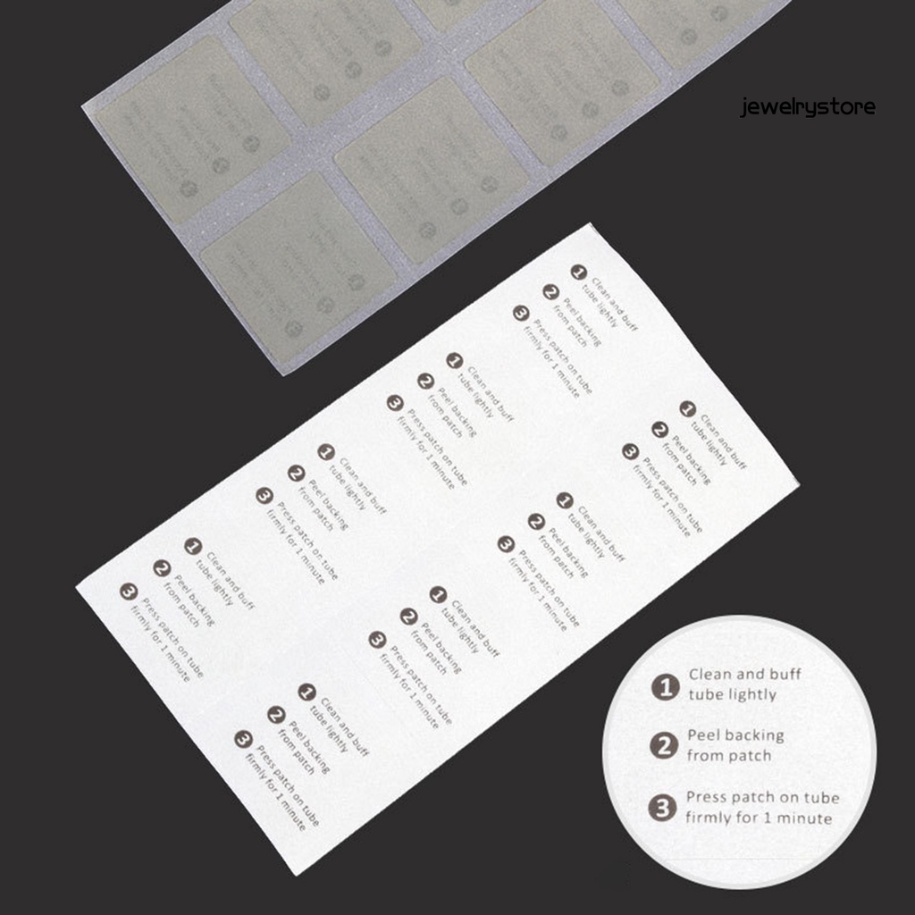 Bộ 8 Miếng Vá Lốp Xe Đạp Bằng Cao Su Trong Suốt Siêu Dính