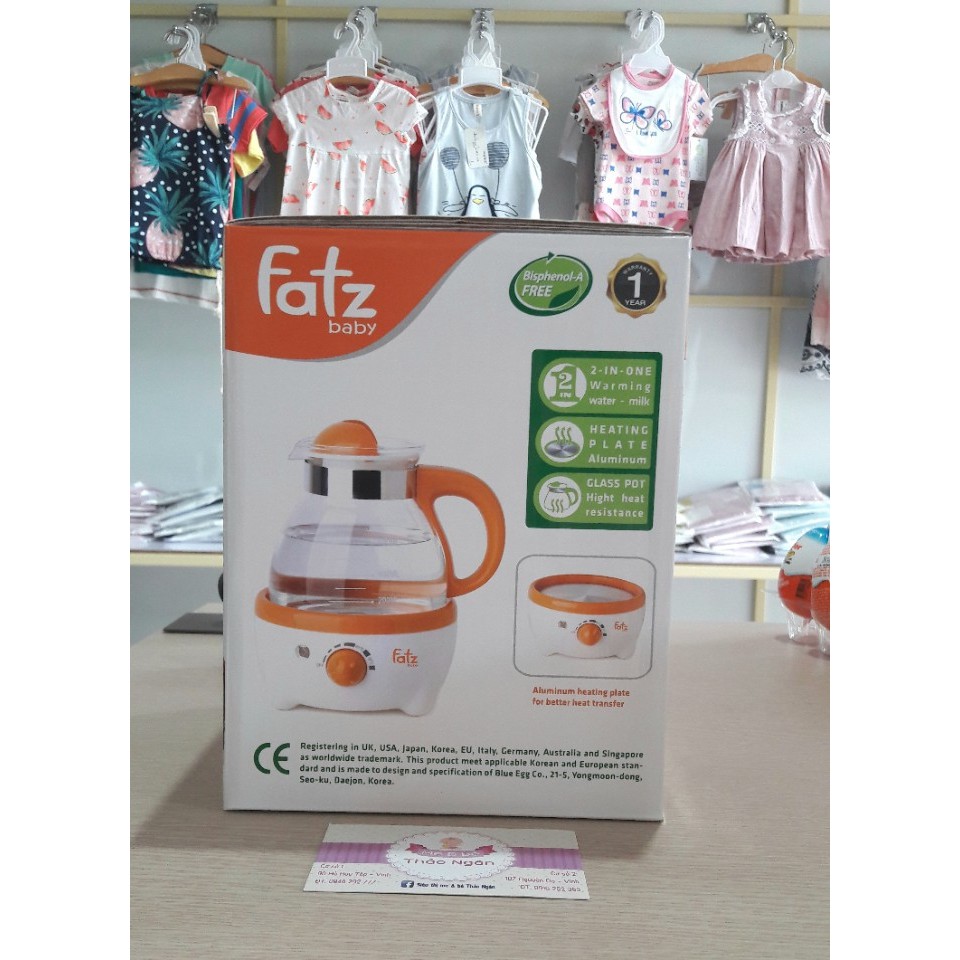 Máy hâm nước pha sữa Fatzbaby FB3006SL 600ml