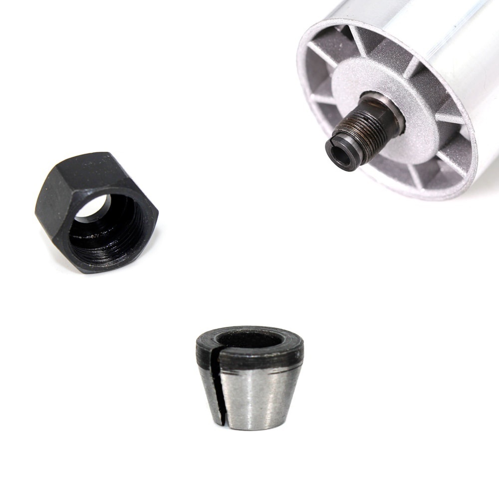 Đầu kẹp mũi khoan 6mm/ 6.35mm/ 8mm  , đầu kẹp cho máy phay