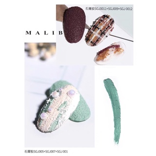 gel xi măng nail trang trí móng - gel xi măng trắng đen.nailgiare95