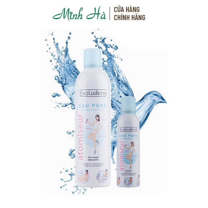 Xịt Khoáng Evoluderm Eau Pure 400ml