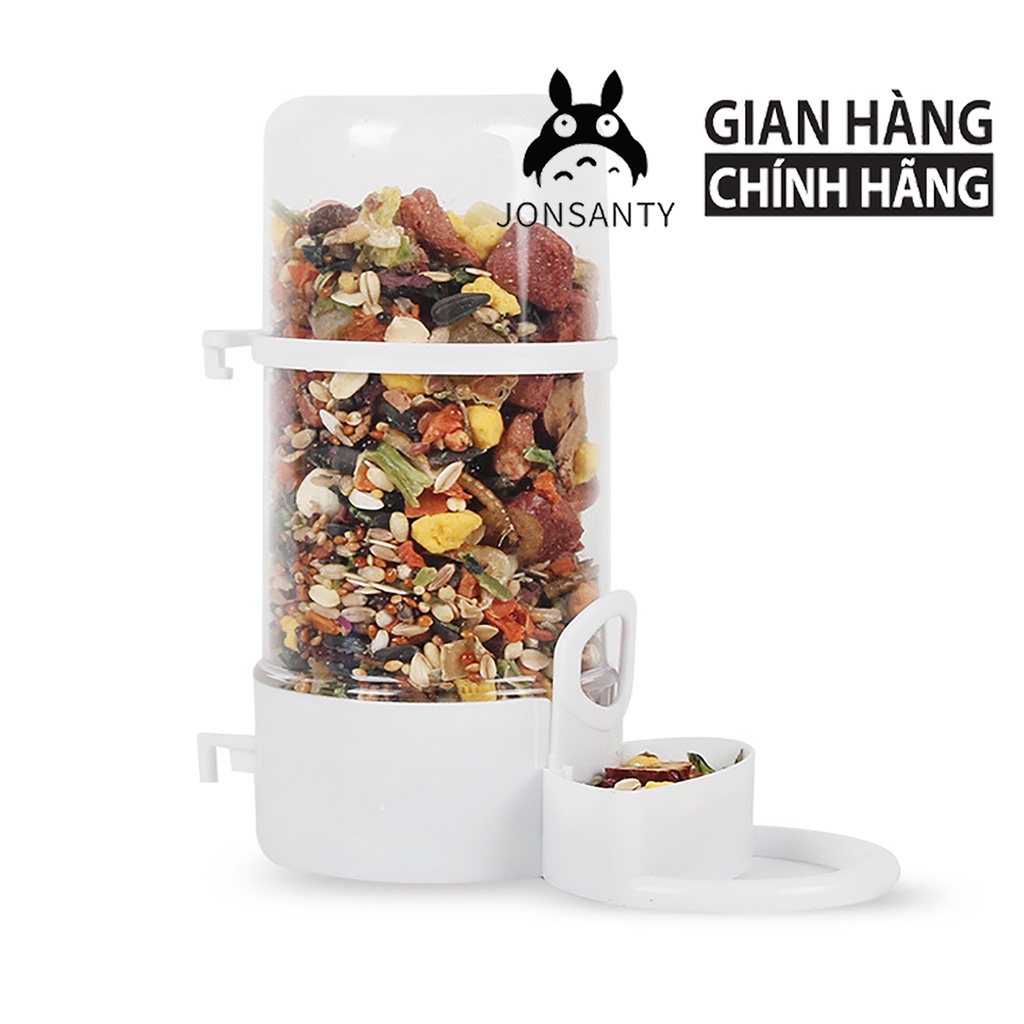 Khay đựng đồ ăn thông minh tự động cho chuột hamster ăn hãng JONSANTY hộp cung cấp đồ ăn tiện lợi dung lượng lớn