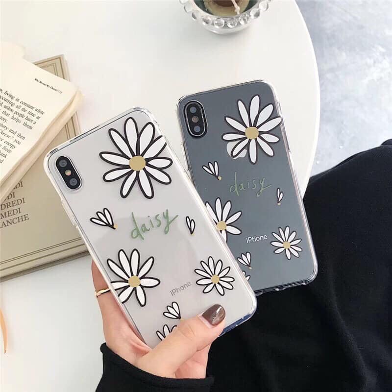 Ốp lưng iphone in hình hoa Daisy 6 6S 6Plus 6S Plus 7 8 7Plus 8Plus X XSMax 11 11 Pro 11 ProMax - Infinity Case M48