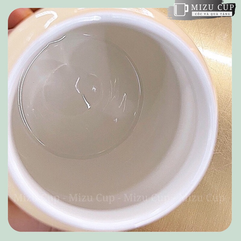 Bình nước gốm sứ cao cấp hình gấu Bear dễ thương |Mizu