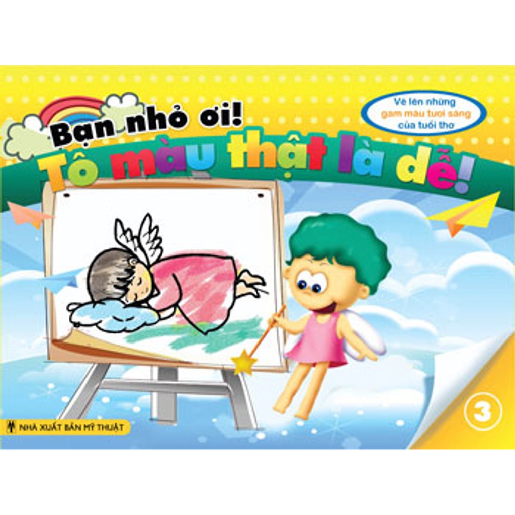 Sách - Tô Màu Thật Là Dễ - Tập 3
