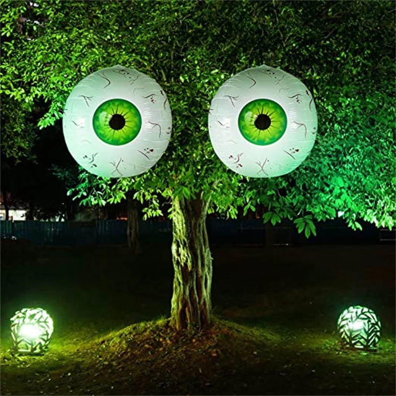 Bong Bóng Hình Đôi Mắt 4D Trang Trí Halloween